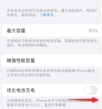 青松路街道苹果15维修分享iPhone15充电到80%就充不进电了怎么办 